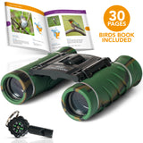 Binoculars For Kids 8X21 Compact Camouflage With High Grade Optics - Athena Futures Inc.