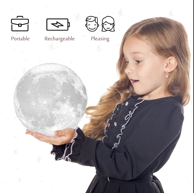 Seek the moon light and use these lighting ideas for your children's room