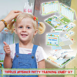 Potty Training Chart For Toddlers – Reward Your Child – Sticker Chart, 4 Week Chart - Athena Futures Inc.